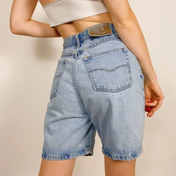 Vintgae 90s BUM Equipment High Waist Bermuda Short - Picture 5 of 8